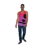 Unisex tílko (AMERICAN APPAREL UNISEX Sublimation TANK)>bílá>L