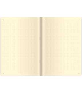 Zápisník (Flexio 2026) - 14,5 x 20,5 cm > modrá > tečkovaná L