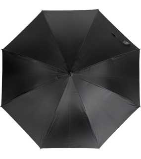 Automatický deštník> černá / stříbrná