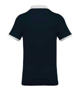 Pánská polokošile (Kariban "MEN'S TWO-TONE PIQUÉ POLO SHIRT")>modrá (navy)/šedá (oxford)>S