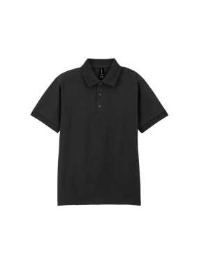 Unisex polokošile (Gildan DRYBLEND ADULT JERSEY POLO)>černá>S