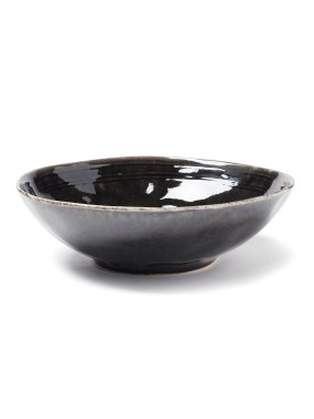Hluboká mísa 30 cm VINGA Nomimono > černá