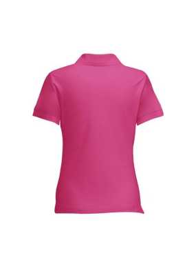 Dámská polokošile (FRUIT OF THE LOOM Lady-Fit Polo )>růžová (fuchsia)>XS