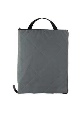 Prošívaná pikniková deka Impact z RPET AWARE > šedá (anthracite)