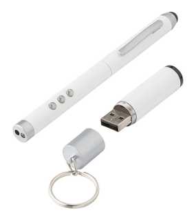 Prezentační pero> bílá