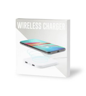 Bezdrátová nabíječka > bílá