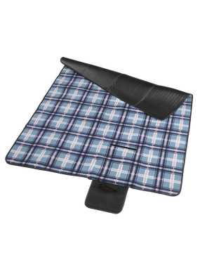 Pikniková deka > černá / modrá / bílá