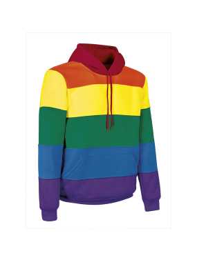 Pánská mikina (RAINBOW) > vícebarevná > M