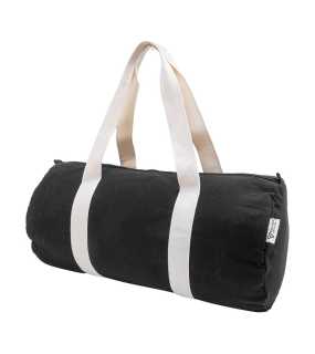 Sportovní taška z recyklovaného plátna > černá