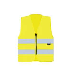 Unisex vesta (Korntex SAFETY VEST WITH ZIPPER "COLOGNE") > žlutá > L
