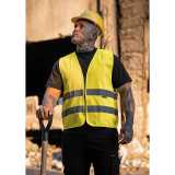 Unisex vesta (Korntex SAFETY VEST WITH ZIPPER "COLOGNE") > žlutá > 2XL