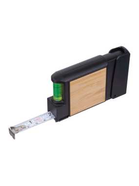 Svinovací metr s vodováhou Halifax 3 m > černá