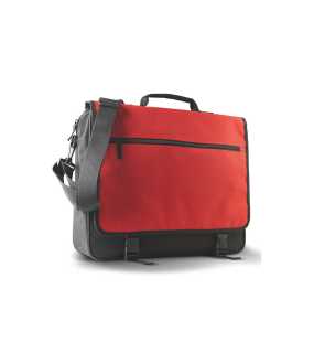 Taška na dokumenty(KIMOOD FLAP OVER DOCUMENT BAG)>černá / modrá (navy)