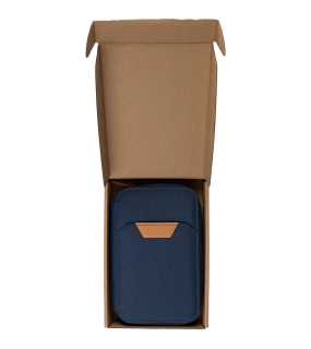 Cestovní peněženka z RPET > černá