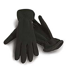 Zimní rukavice (RESULT POLARTHERM™ GLOVES)>černá>M