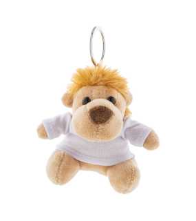 Plyšový přívěsek na klíče se lvem > hnědá