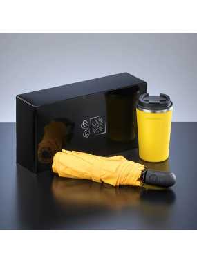 Sada termohrnek a deštník > žlutá