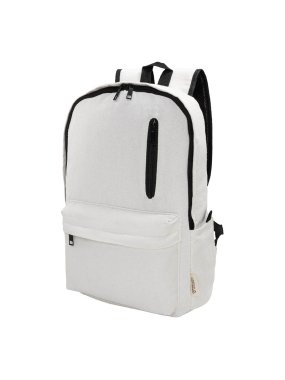 Batoh z recyklovaného plátna > bílá