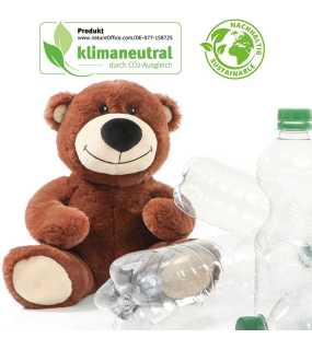 Plyšová hračka (MBW RecycleBear Nature) > hnědá > M