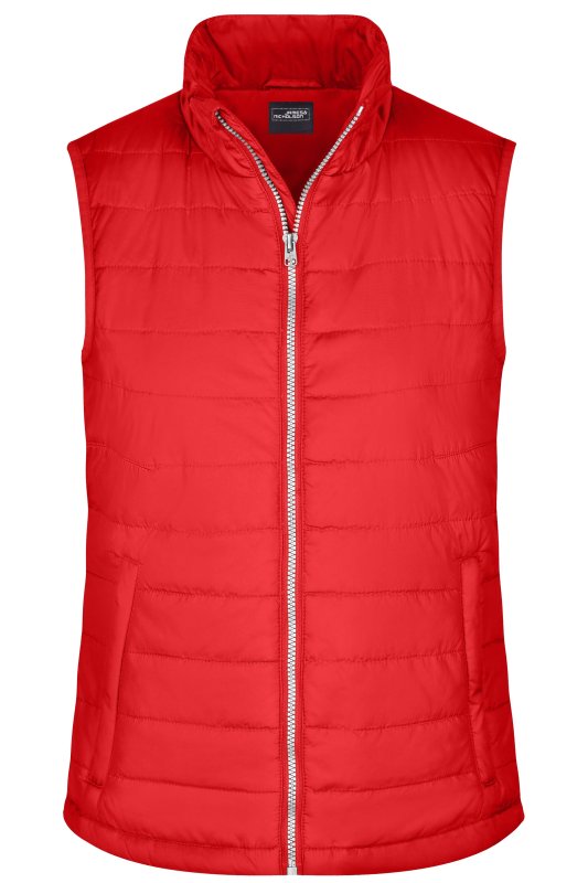 Dámská vesta(JN Ladies Padded Vest)>červená>XL