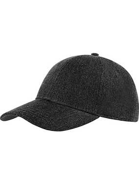 6 panelová kšiltovka> černá
