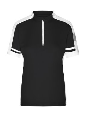 Damské tričko (JN Ladies' Bike-T Half Zip)>černá>S