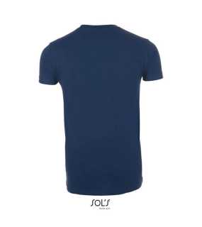 Pánské triko (MENS ROUND COLLAR CLOSE FITTING T-SHIRT)>modrá (frenchnavy)>XL