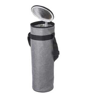 Chladící taška na láhev RPET > šedá