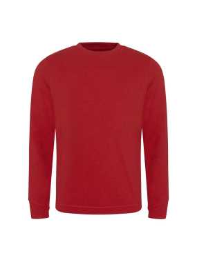 Unisex mikina (Ecologie BANFF SUSTAINABLE SWEATSHIRT) > červená > S