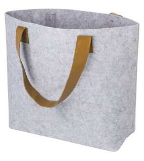 Filcová nákupní taška RPET > šedá (light)