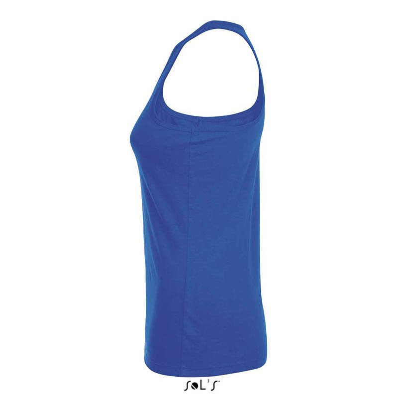 Dámské tílko (SOL'S JUSTIN WOMEN RACERBACK TANK TOP)>modrá (royal)>XS