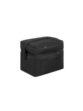 Termální taška z 600D, recyklovaného polyesteru > černá