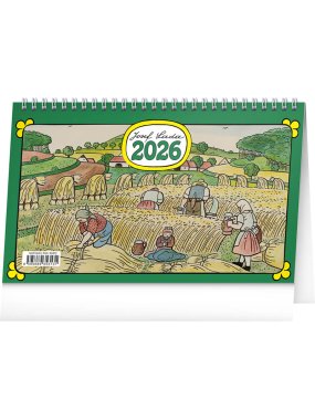 Stolní kalendář Josef Lada 2026, 23,1 x 14,5 cm