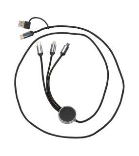 Nabíjecí kabel s osvětlením > černá