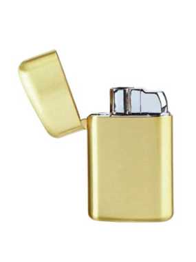 Turbo kovový zapalovač> zlatá / zlatá