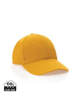6 dílná kšiltovka Impact z 280 g recyklované bavlny AWARE™  > žlutá