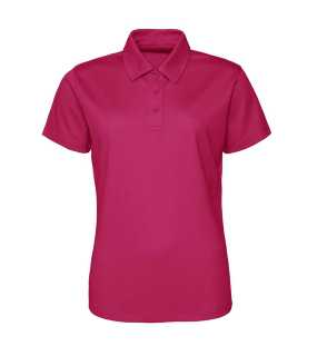 Dámská polokošile (Just Cool WOMEN'S COOL POLO) > růžová (hot) > XL