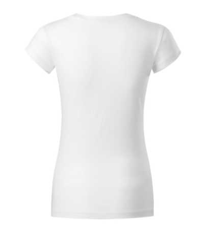Dámské triko (MALFINI Fit V-neck) > bílá > M