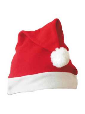 Dětská vánoční čepice > červená/bílá