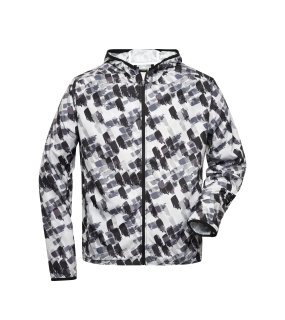 Pánská bunda (JN Mens Sports Jacket)>černá (printed)>XL