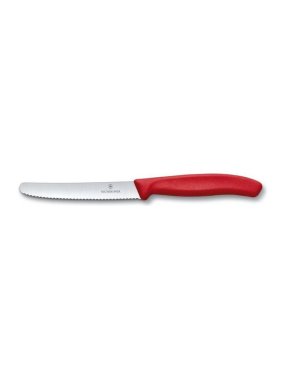 Kuchyňský nůž (Victorinox Tomato and sausage knife) > červená