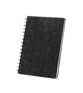 Zápisník A5 linkovaný > šedá (dark)