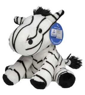 Plyšová hračka (MBW Zoo animal zebra Zora) > černá/bílá