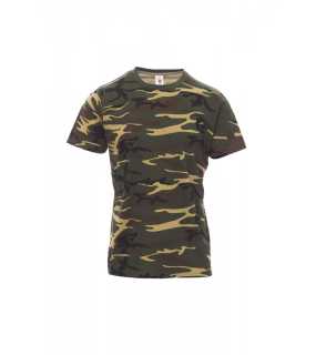 Pánské triko (SUNSET Men's short-sleeved crew neck t-shirt) > maskáčová > L