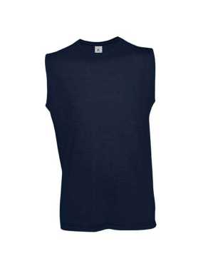 Pánské tílko (B&C EXACT MOVE)>modrá (navy)>S