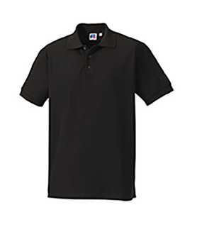 Pánská polokošile (Ultimate Cotton RUSSELL)>černá>L