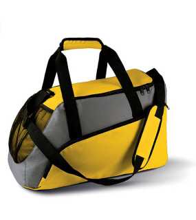 Sportovní taška(KIMOOD SPORTS BAG)>žlutá / šedá (slate)