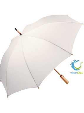 Deštník (FARE AC midsize bambus umbrella ÖkoBrella) > přírodní / bílá