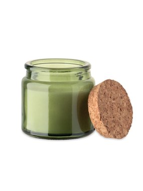 Svíčka z rostlinného vosku 70g > zelená