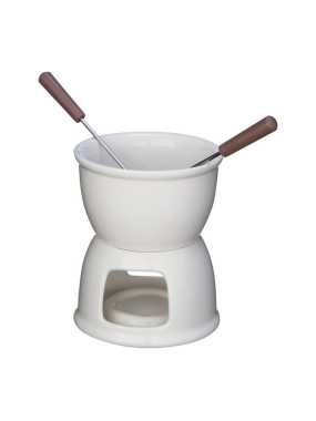 Sada fondue na čokoládu > bílá